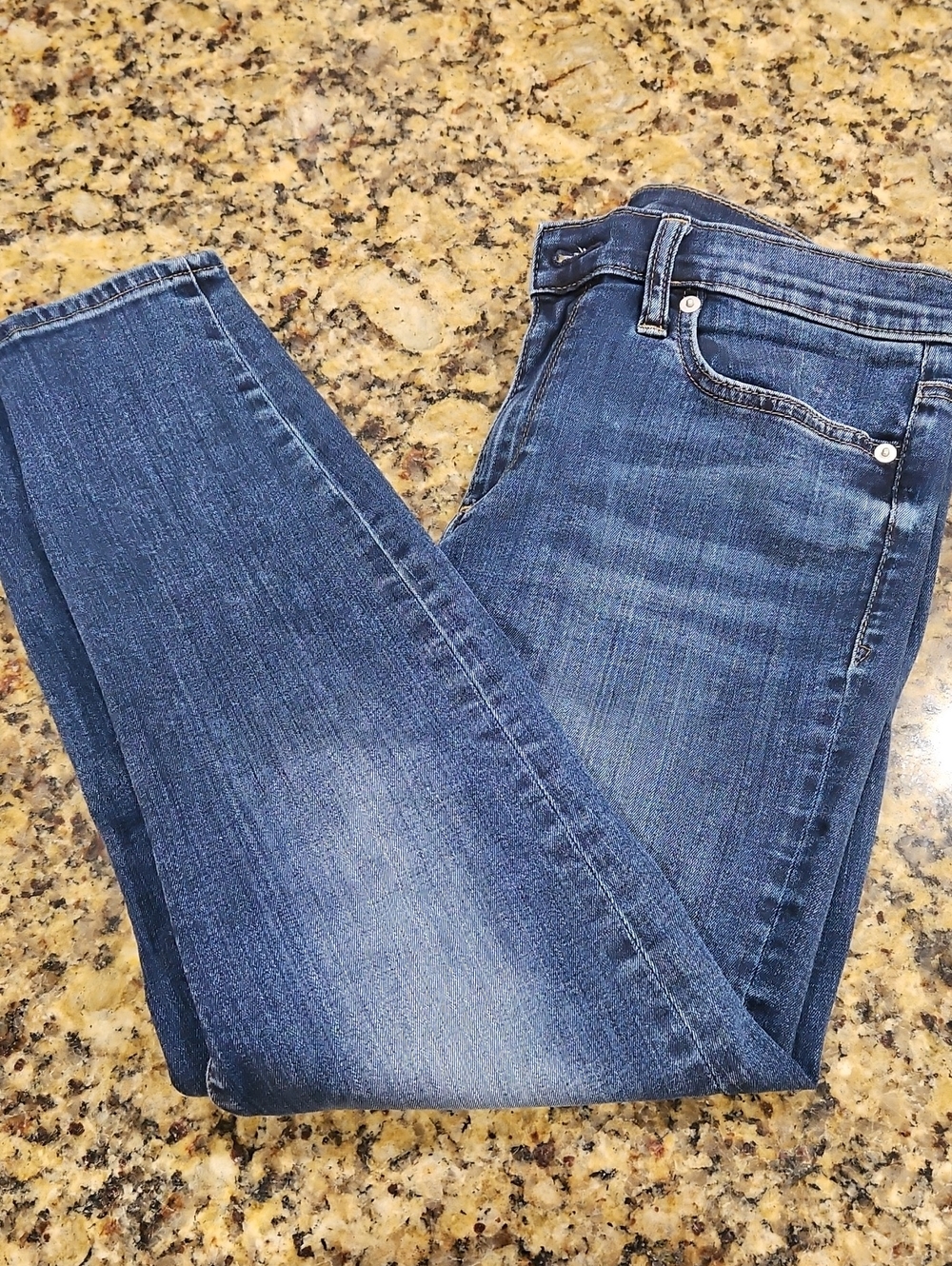 Gap 31 Regular True Skinny Dark Denim Jeans  1969 Denim